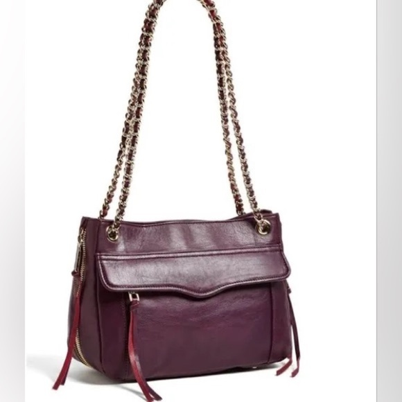 REBECCA MINKOFF swing bag in plum - Picture 1 of 7